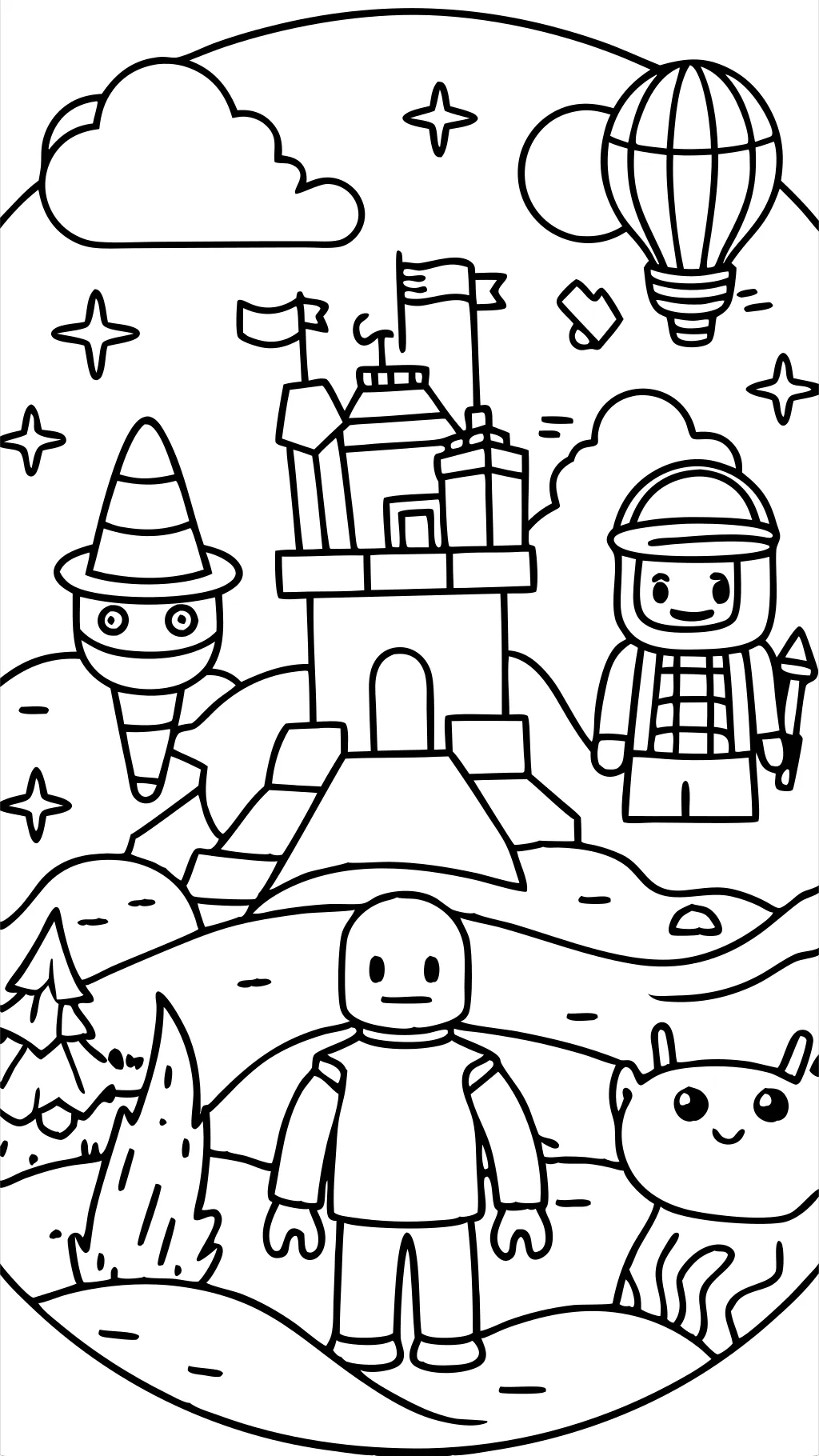 roblox coloring page